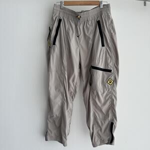 Outdoor Afro x REI Co-op Trail Pants Womens 16 P Beige Cargo Hiking Zip Gorpcore